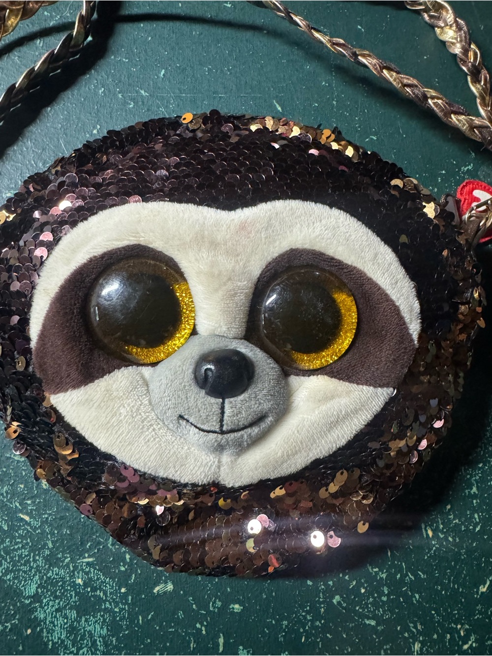 TY Sequin Sloth Bag - Picture 2 of 5
